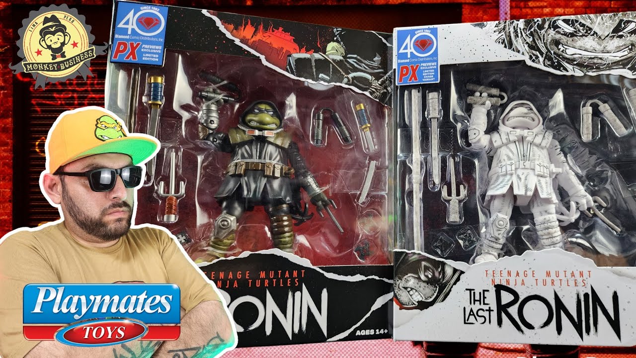 POR FIN ALGO BUENO | PLAYMATES THE LAST RONIN REGULAR & CHASE BLANCO Y NEGRO - UNBOXING EN ESPAÑOL