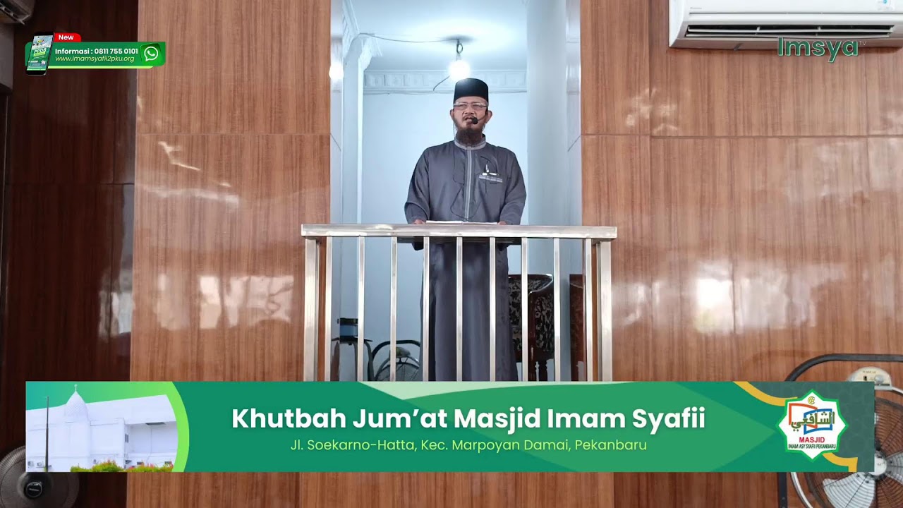 Khutbah Jum'at MIAS | Ustadz Asril Ilyas, Lc.