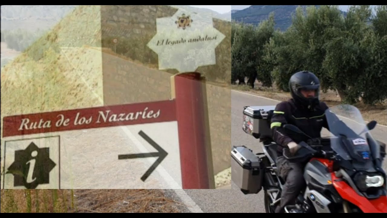 RUTA DE LOS NAZARÍES EN MOTO JAEN GRANADA ANDALUCIA ESPAÑA