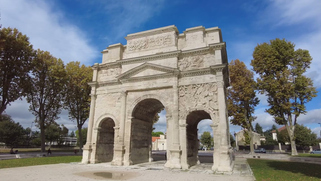 Łuk Triumfalny w Orange - Orange, Francja - ECTV
