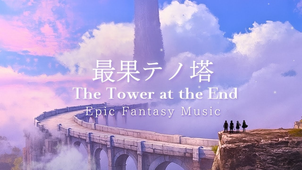 【最果テノ塔】物語の終焉に捧ぐ壮大な曲｜ファンタジー音楽&バイオリン×ピアノBGM