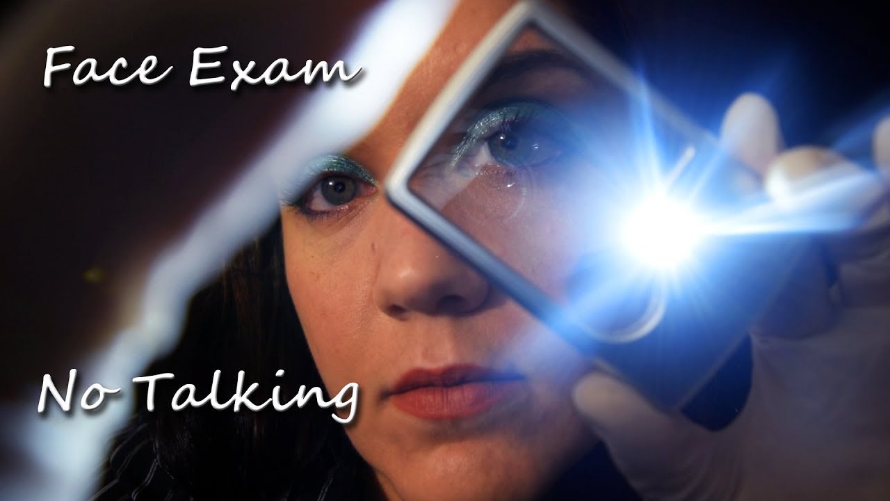 ASMR Pointless Face Exam - No Talking, Crinkly Shirt