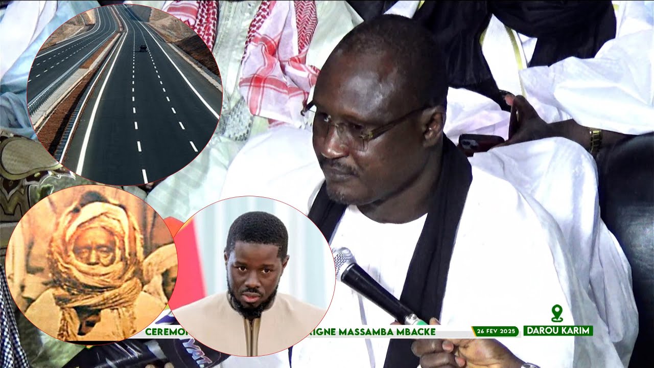 Discours S Abdou Rasakh Mbacke : Cérémonie Officielle Magal Serigne Massamba Mbacke Darou Karim
