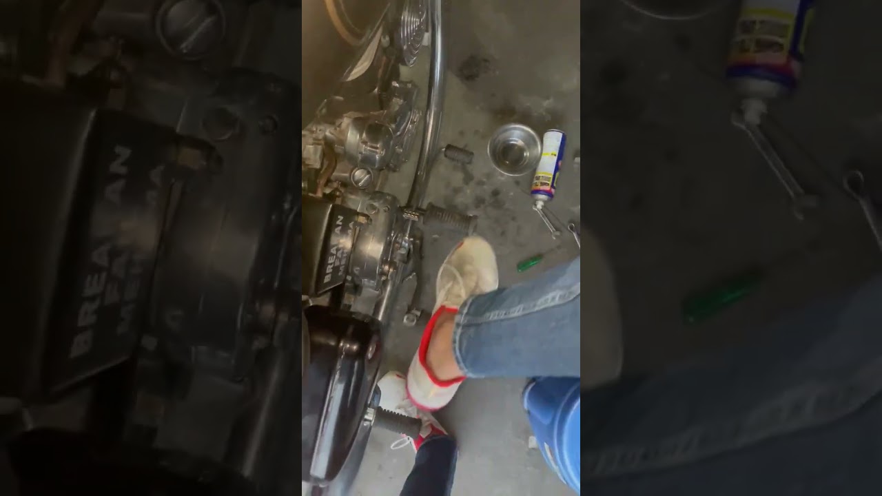 Old bullet starting problem#bullet#oldbullet#royalenfield#bulletlovers#love#india#instagram#enfield