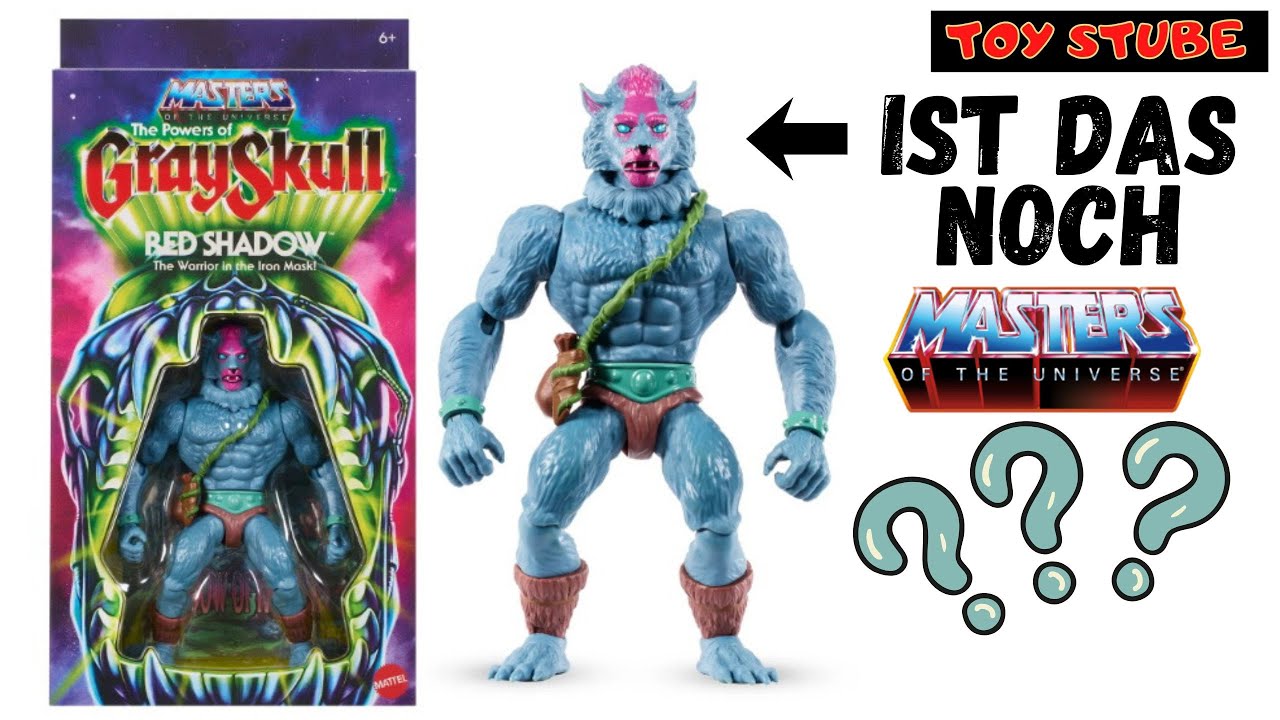 Die neue Club Grayskull Figur - Red Shadow Masters of the Universe Origins bei Mattel Creations