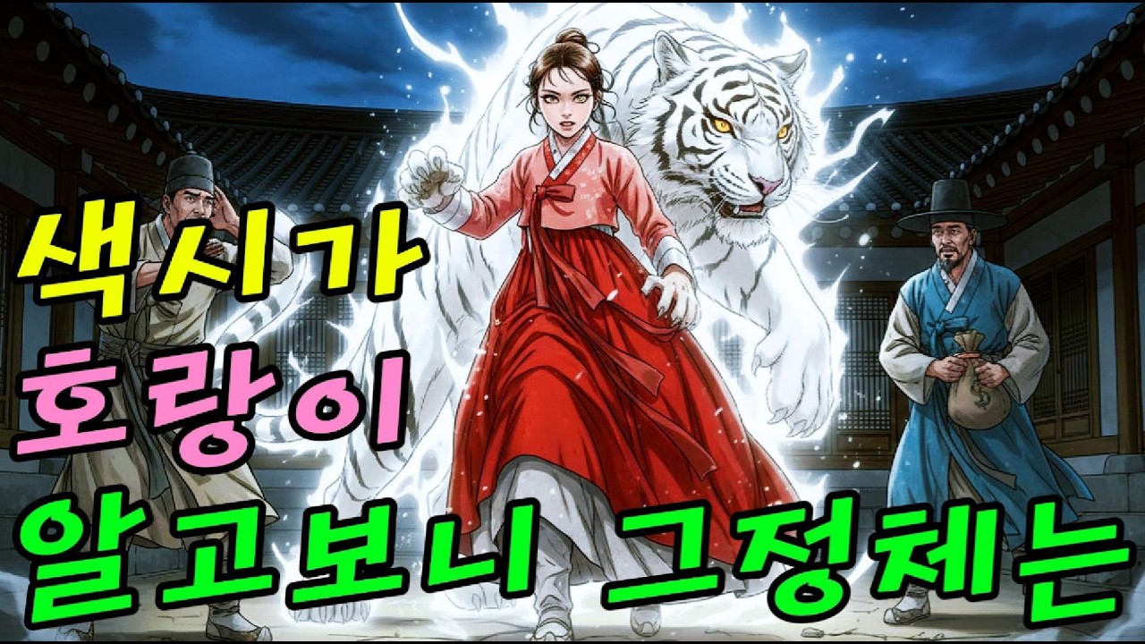 꼬리를 잡고 놓지 않은 사내의 눈물 I 조선로맨스 야담 민담 오디오북 사랑이야기