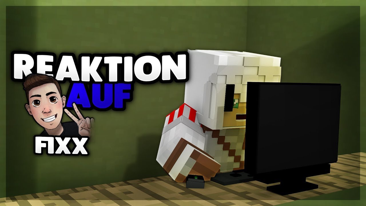 Meine Reaktion auf: DISSTRACK gegen die Minecraft Szene! von Fixx / Lumpi
