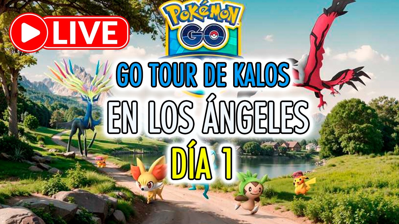 [DIRECTO]  🔵 🔥[IRL] DESDE LOS ÁNGELES - GO TOUR DE KALOS DÍA 1 🔵 !nihabit !alertas🔥🔵