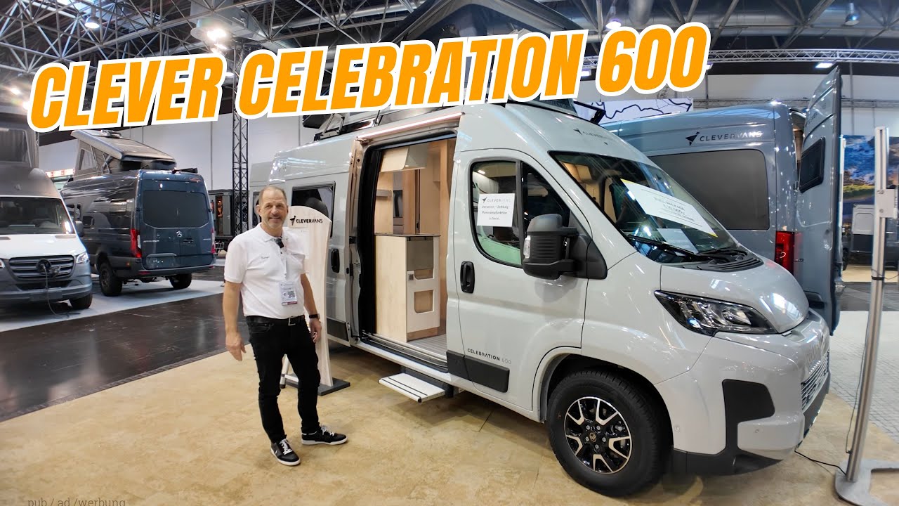 Heribert macht Frauchen glücklich 😸 MINI WOHNMOBIL KASTENWAGEN CAMPERVAN 2026 Clever Celebration 600