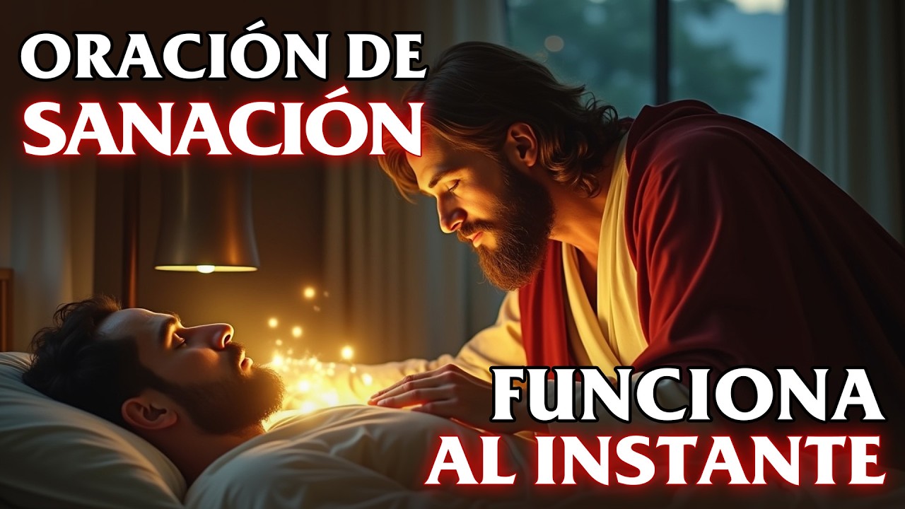 ORACIÓN DE SANACIÓN DIVINA QUE FUNCIONA AL INSTANTE | DIOS TE SANARÁ DESDE LA CABEZA HASTA LOS PIES