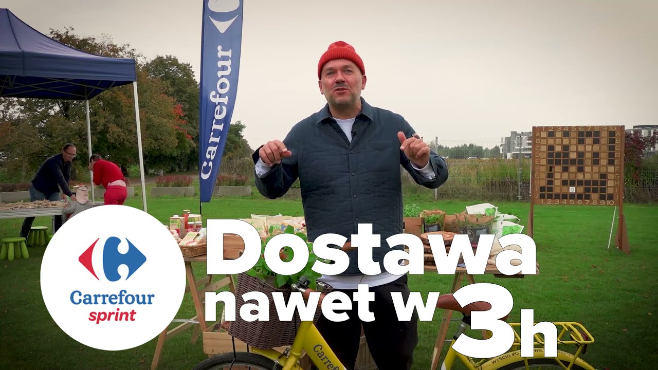 Vienio wybiera Carrefour Sprint | Zakupy online z dostawą do 3 godzin