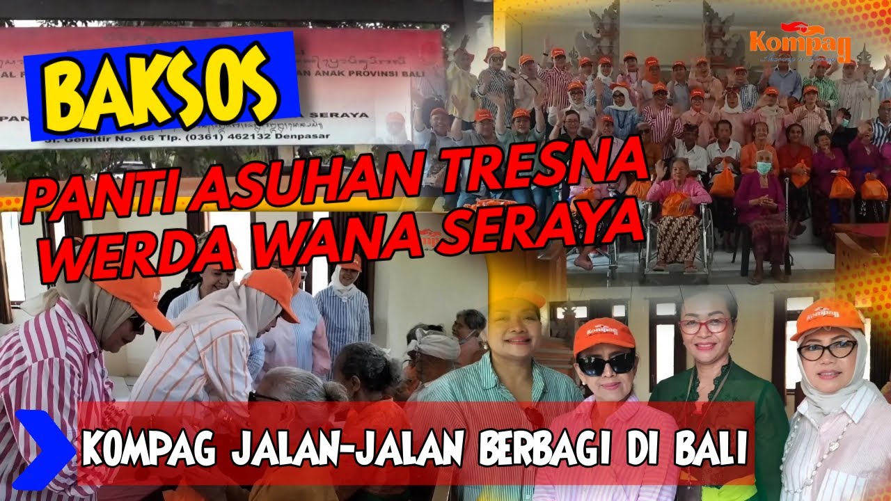 KUNJUNGAN KE PANTI LANSIA - PROGRAM KJB BALI...!!!