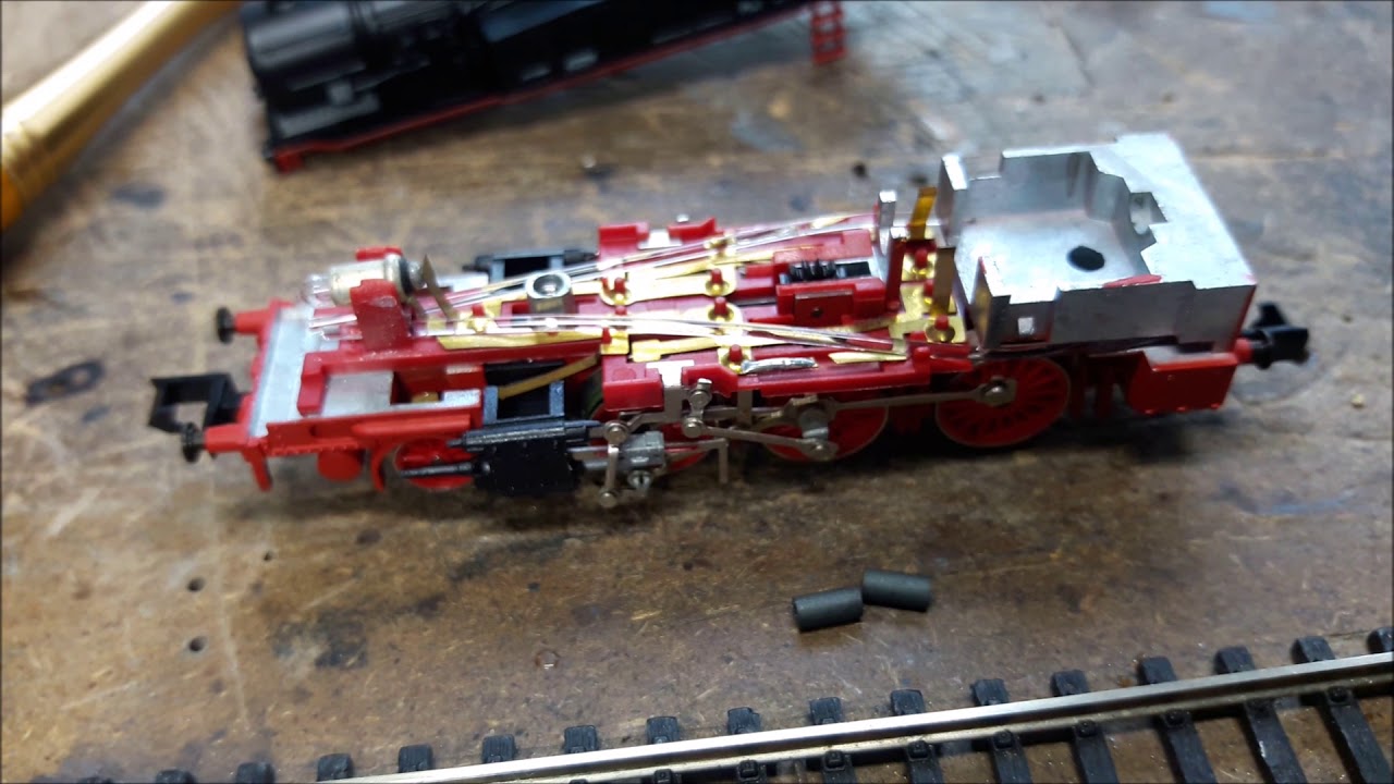 Modelleisenbahn, BR 74 von Arnold Digitalisiert.