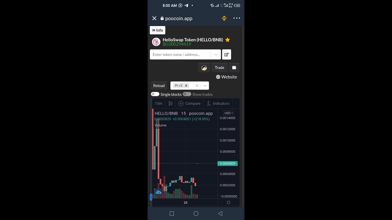 How To View Your Coin Prize On Poocoin.app