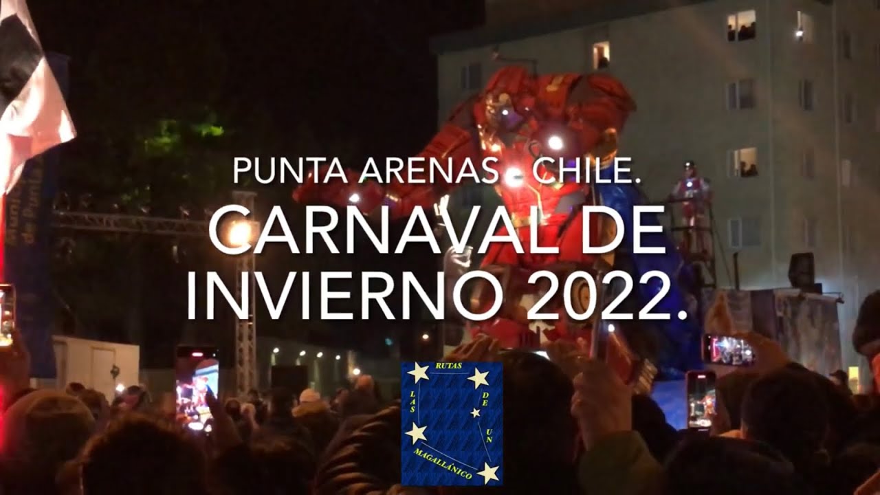 CARNAVAL DE INVIERNO EN PUNTA ARENAS 2022 #chile #puntaarenas #love #travel #youtube #patagonia #top