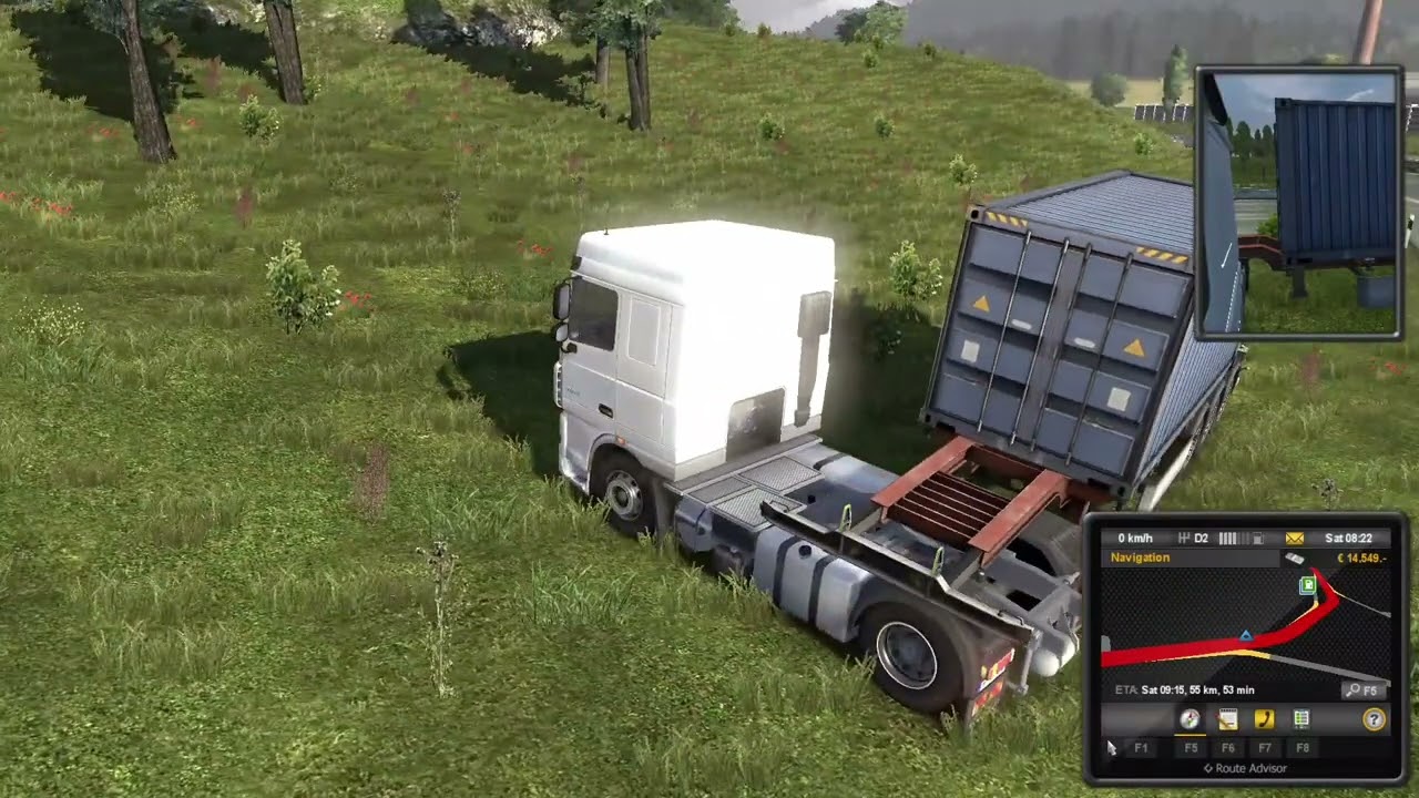 Realistic Truck Simulation with Scenic Views &ndash; ETS2