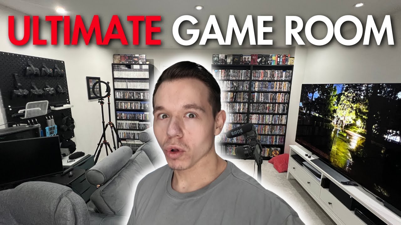 My ULTIMATE Game Room Tour 2024