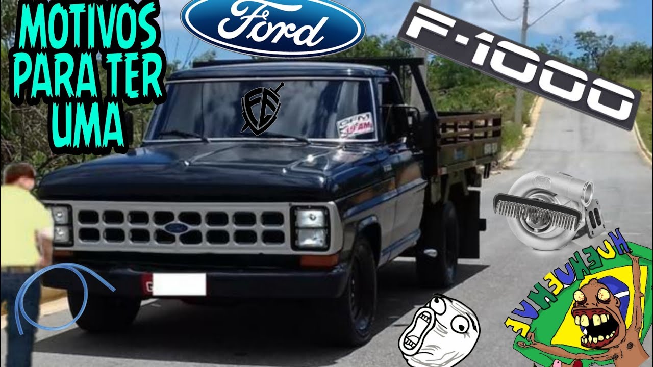 MOTIVOS PARA TER UMA FORD F1000 MILONA 👽🔥🚜🇺🇸