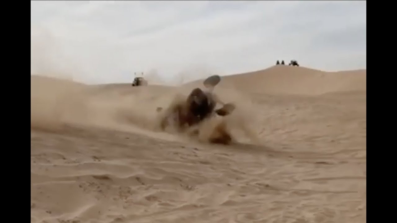 Glamis JUMPS & CRASHES at the Swingset Double