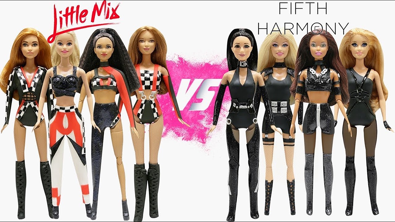 Play Doh   Fifth Harmony VS Little Mix  Inspired Costumes