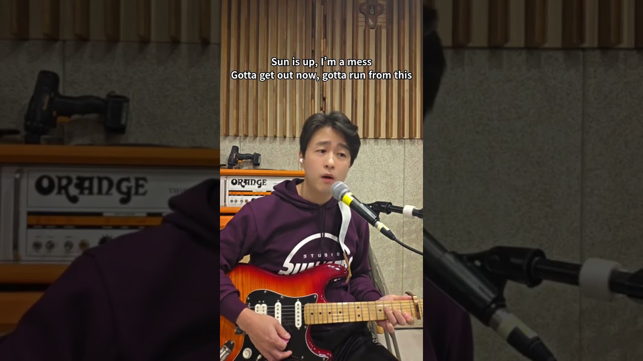 Sia - Chandelier (vocal & guitar cover)