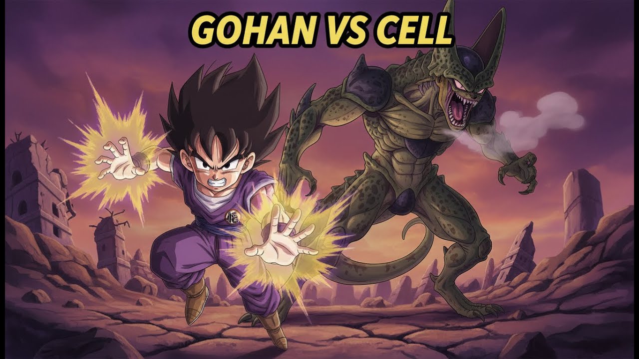 Gohan vs Cell: ¿Sería el Guerrero Supremo?