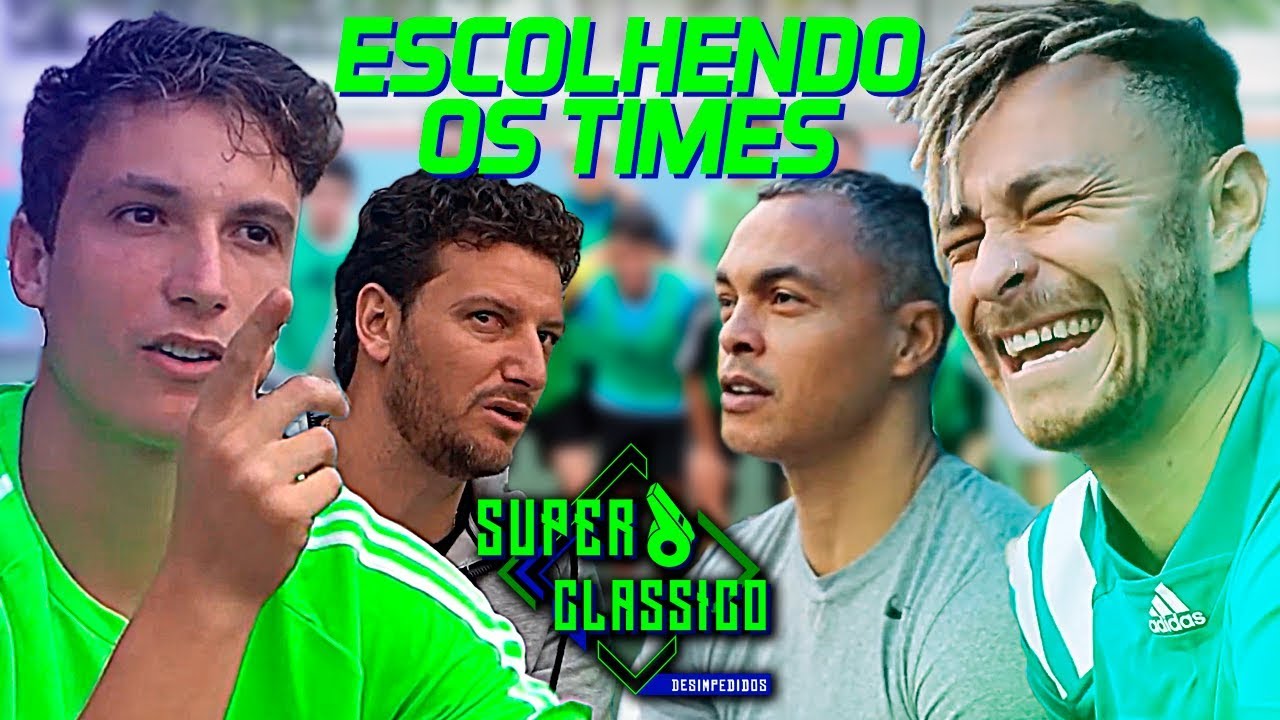 Fred e Juninho escolhem Youtubers para o SuperClássico!