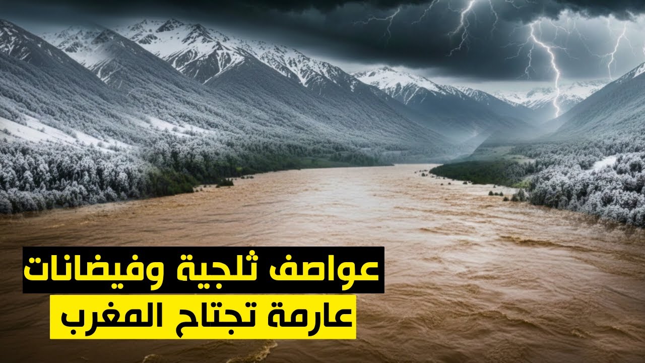عواصف ثلجية وفيـ.ـضانات عارمة تجتاح المغرب وانتعاشة كبيرة في مخزون السدود