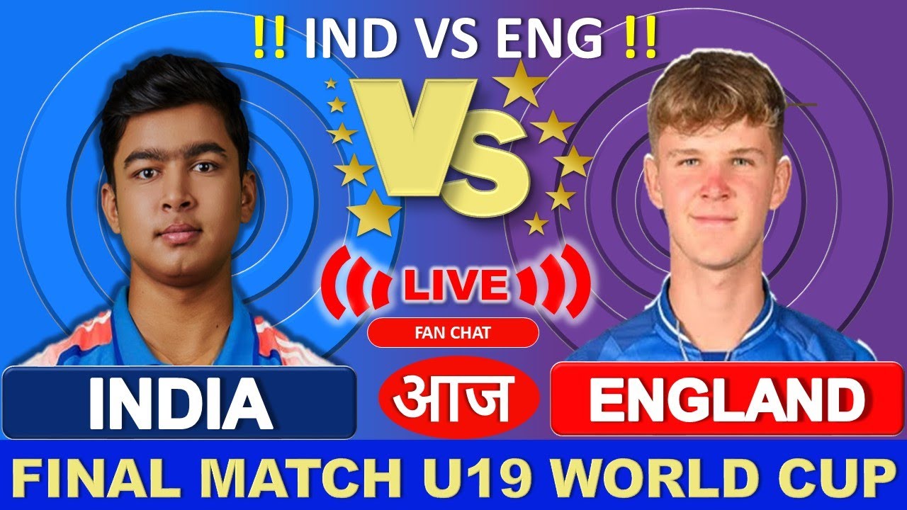 India U19 vs England U19, Live Score, Live Cricket Match Today | IND U19 vs ENG U19 2nd Innings