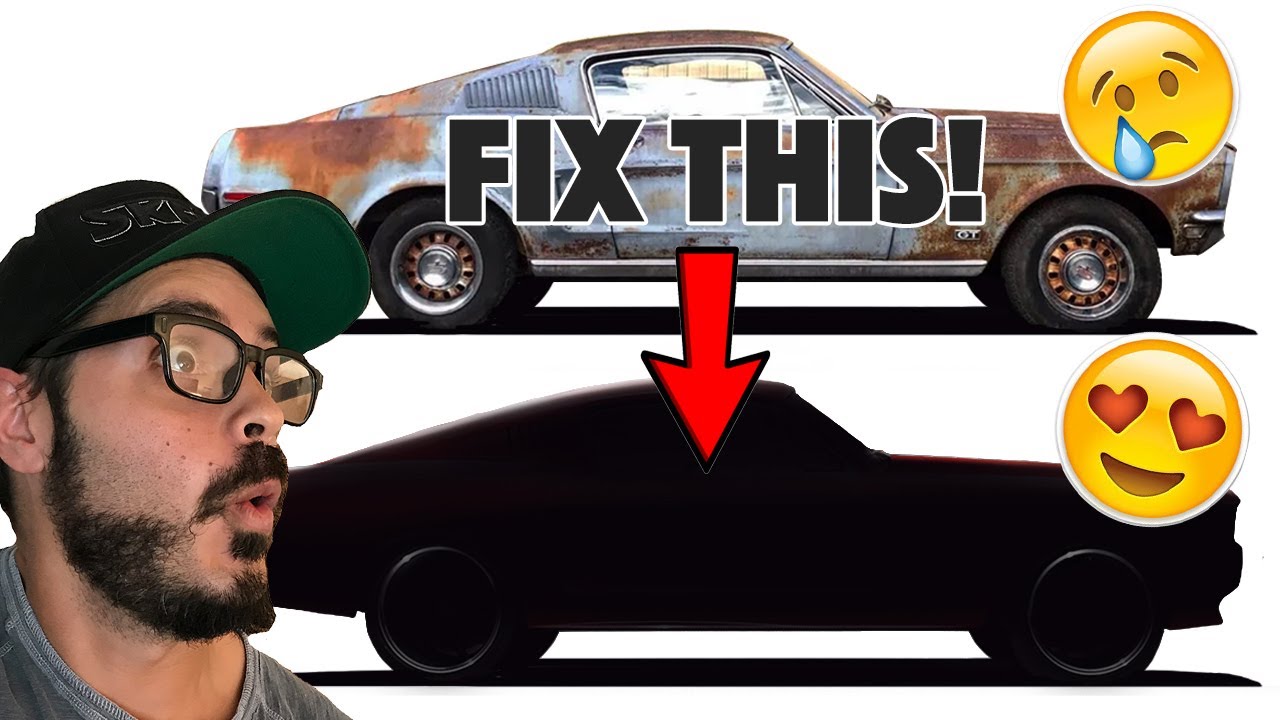 1968 Ford Mustang Fastback Re-design - BARN FIND back from the DEAD