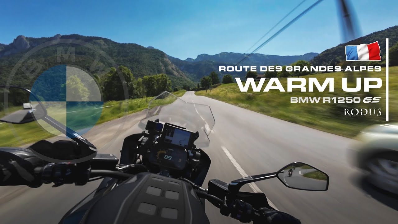 Kleine Motorradtour durch die fabelhafte Region Auvergne-Rhône-Alpes | BMW R1250 GS | POV