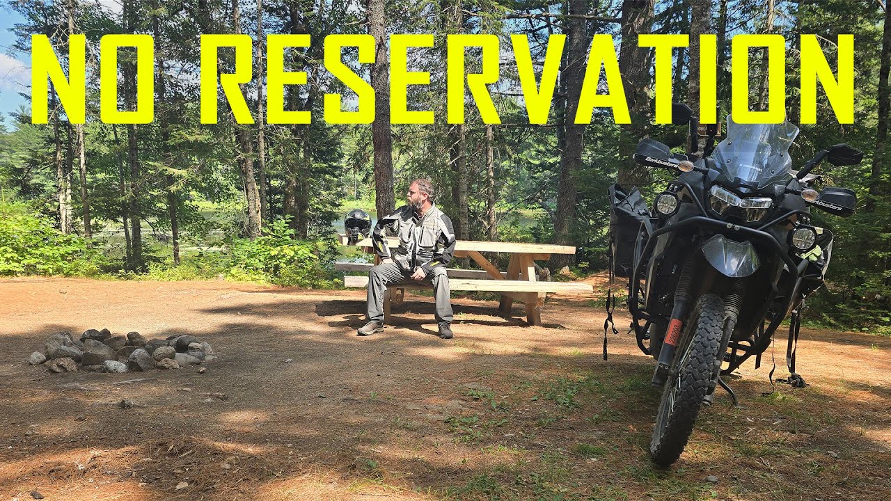 Motorcycle Camping | No Reservation No Problem