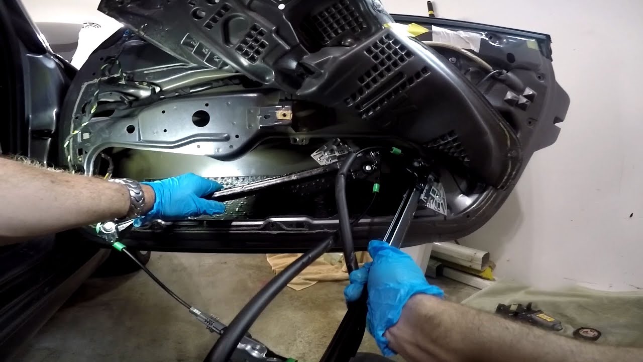How to REPLACE a window regulator (04 Boxster 986)