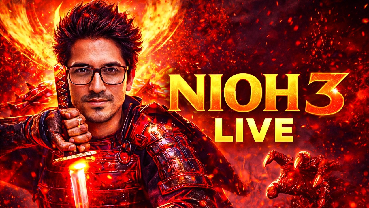 Completing This Game ! Nioh 3 PS5 India Live Gameplay | First Playthrough | Soulslike Action RPG