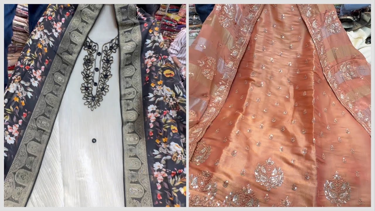 EID Collection Delhi | Ladies Suit Wholesale Chandni Chowk | Vishant Fabrics | एक सूट भी लीजिए 🔥