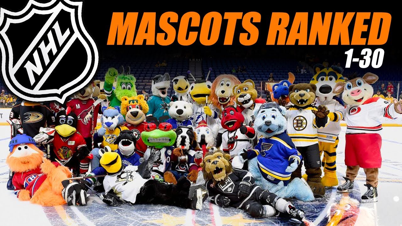 NHL Mascots Ranked 1-30