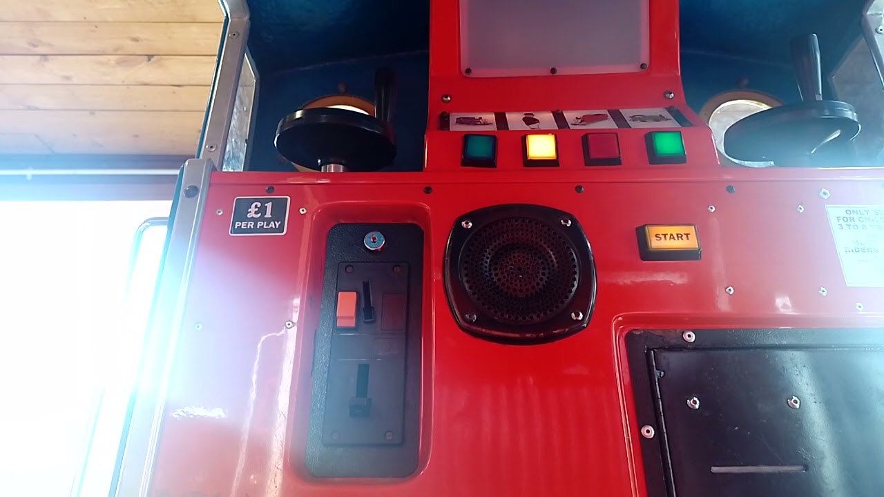 RG Mitchell Big Thomas The Tank Engine Kiddie Ride POV With 3 Rides