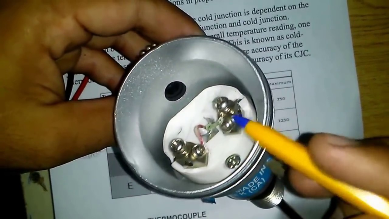 Thermocouple temperature instruments sensor how it works and practical