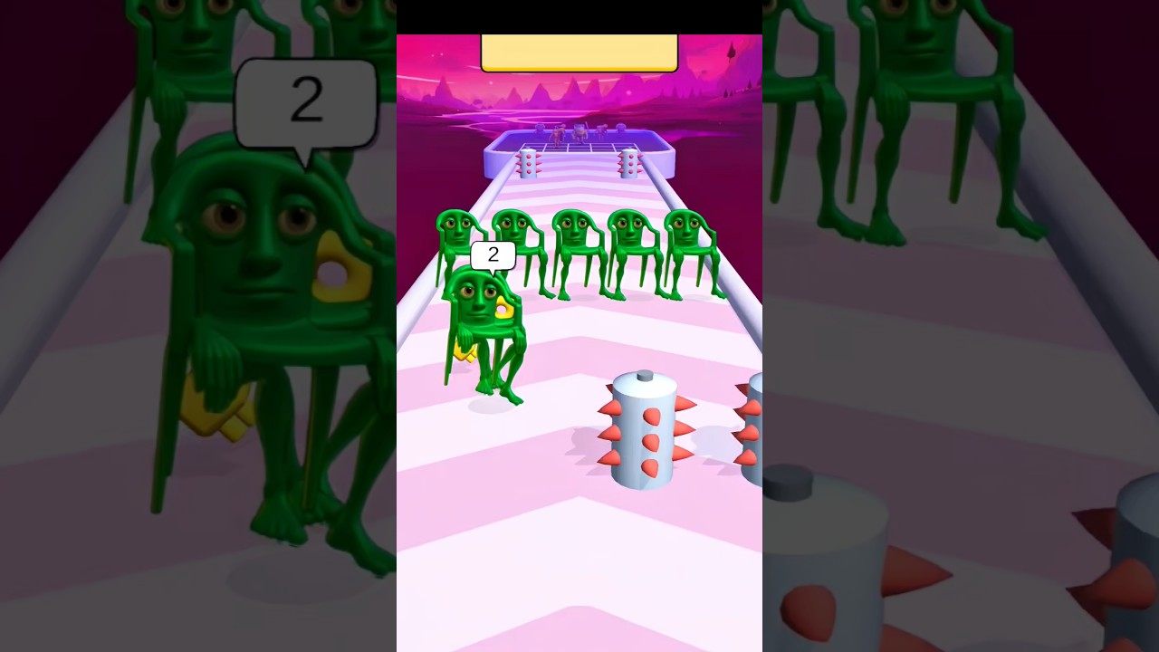 🟢 Green Army Run Challenge | Dangerous Obstacle Runner Game 😱