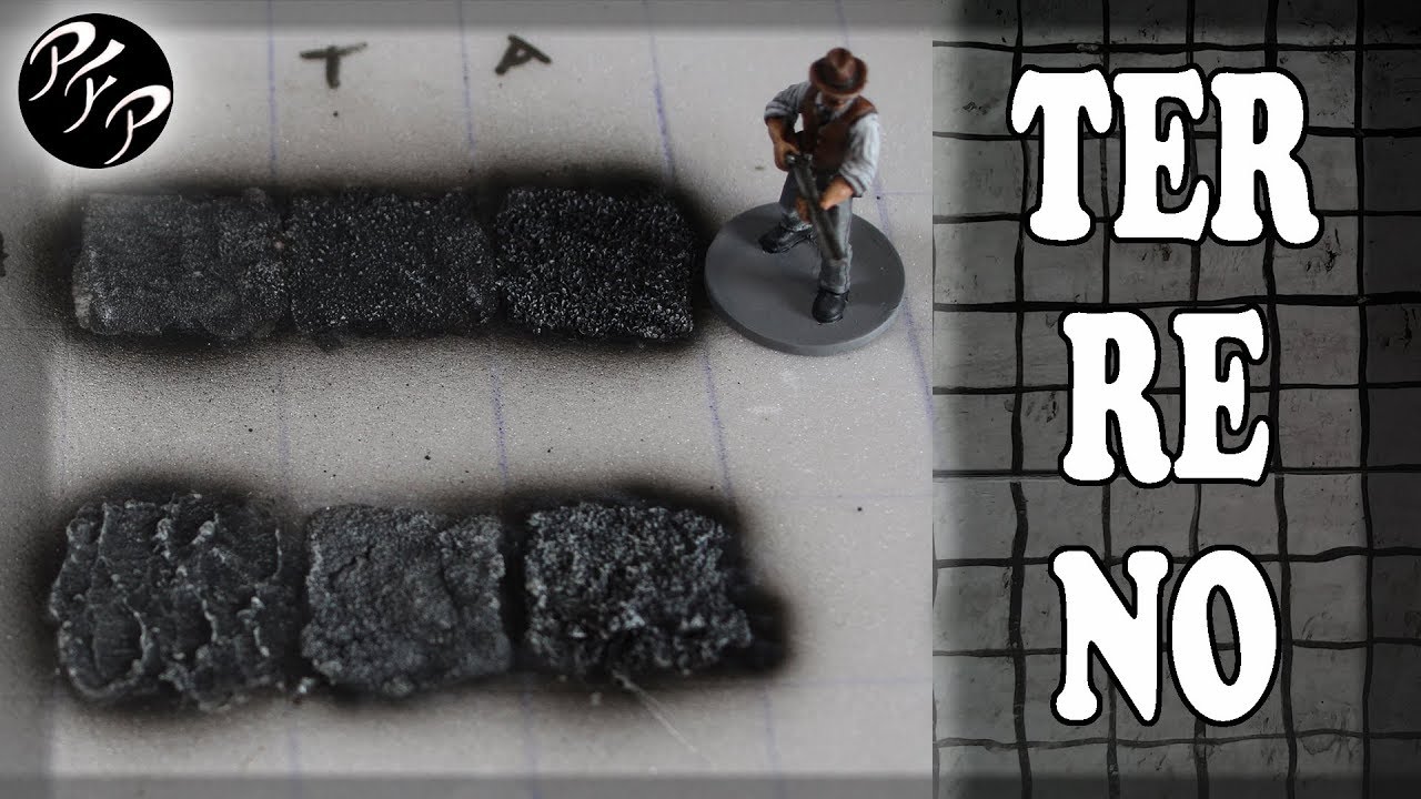 Melhor técnica para fazer terreno de RPG, diorama ou wargame?
