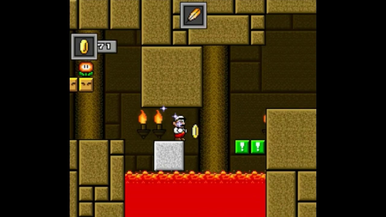 SMW Custom Music - New Super Mario Bros. - Castle Theme (By imamelia)