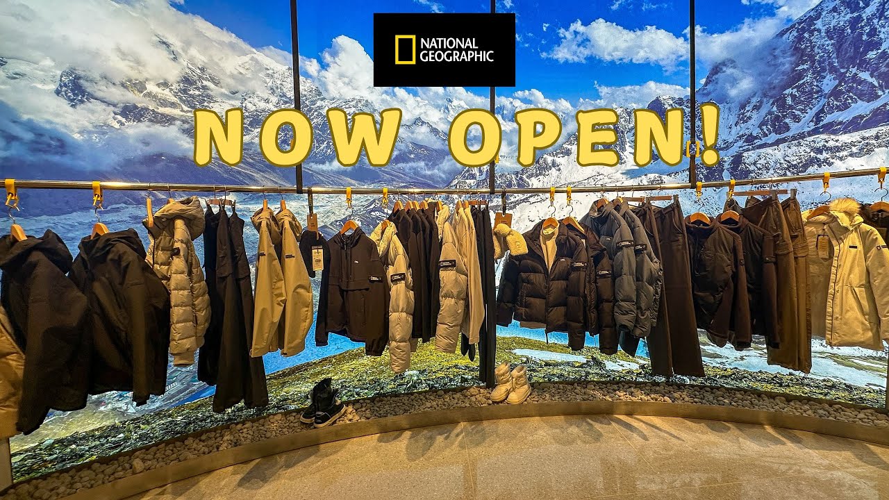 FIRST-EVER NATIONAL GEOGRAPHIC APPAREL STORE IN THE PHILIPPINES