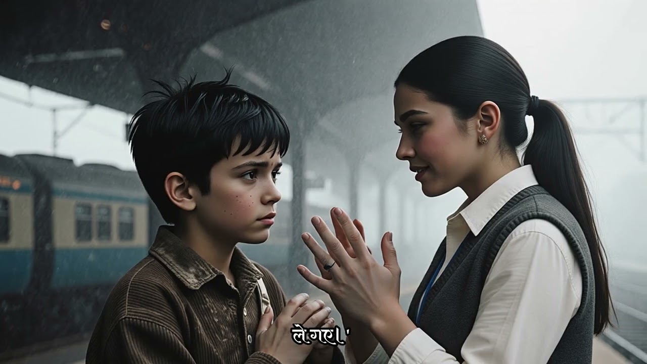 रेलवे प्लेटफॉर्म पर बैठा रो रहा था लड़का…टी लड़की ने जो किया, इंसानियत रो पड़ी…