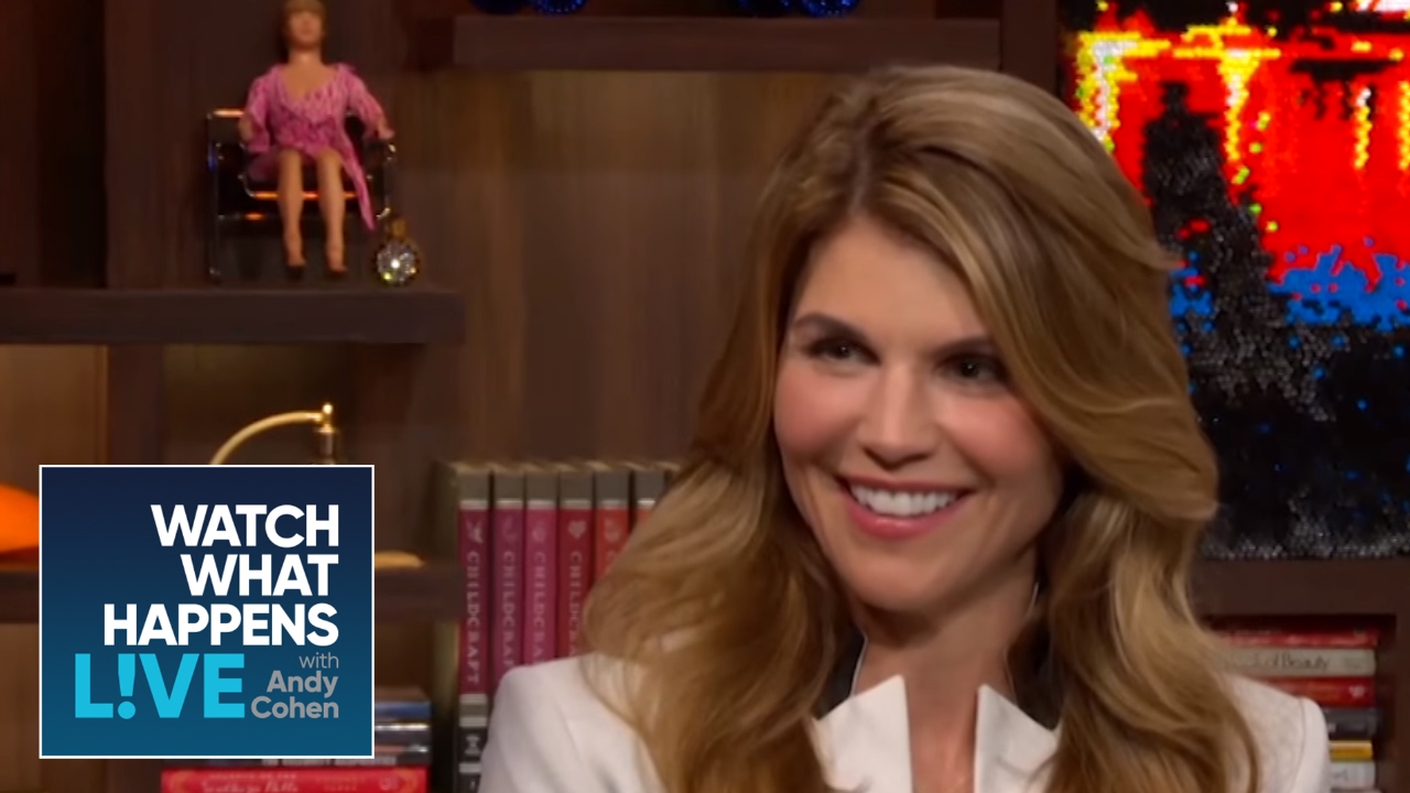 Lori Loughlin Acts Out Full House Scene with Andy as Michelle Tanner | WWHL