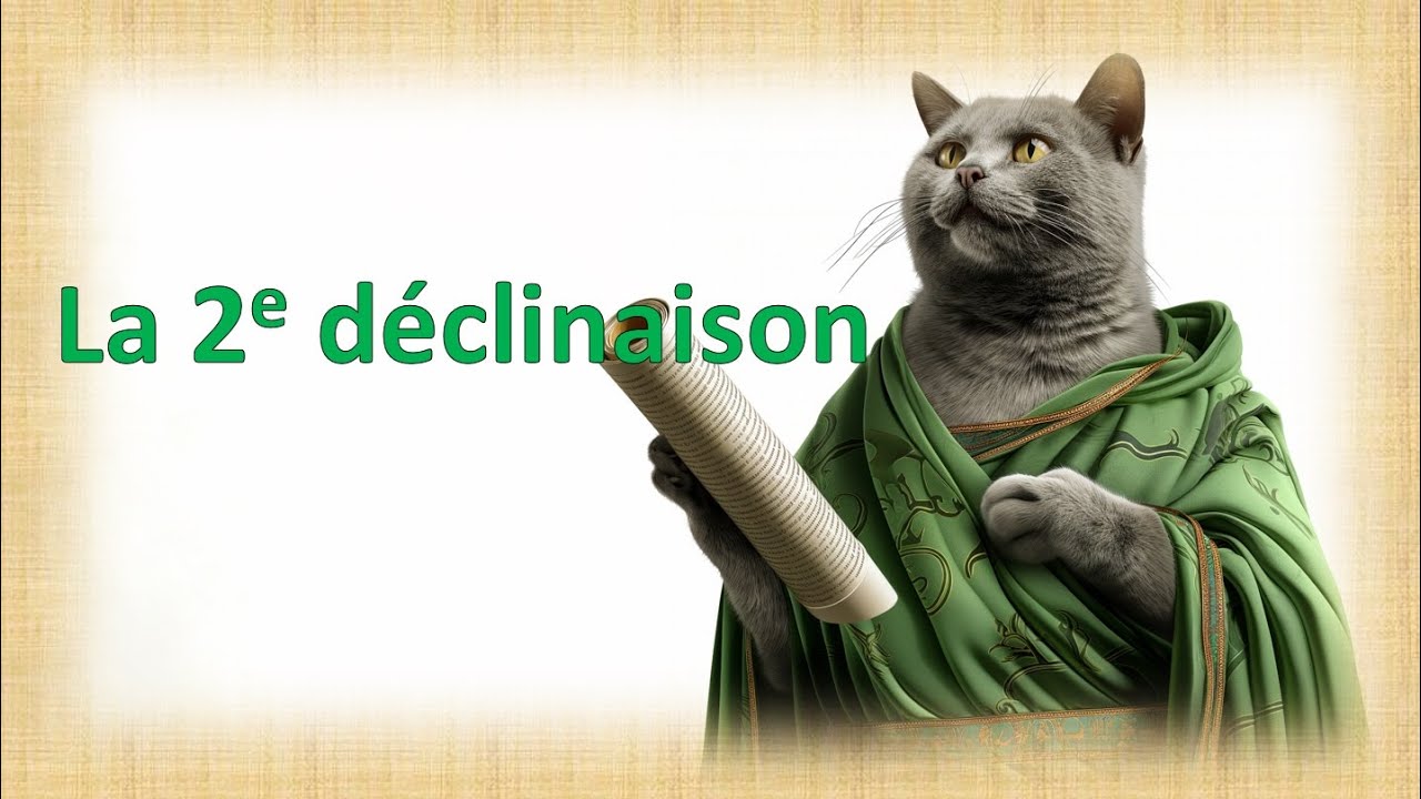 La 2e déclinaison