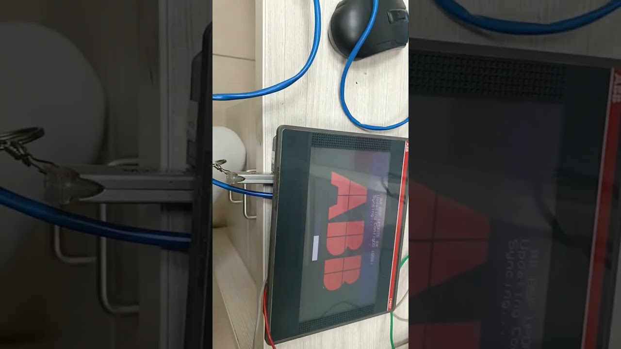 #CP607 HMI REBOOT BY PANDRIVE #ABB