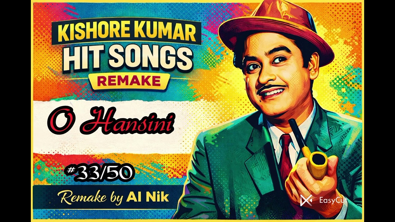 #33/50 Kishore Kumar Song Remake-O Hansini | AI Nik #kishorekumar #90severgreen #remake #90s 