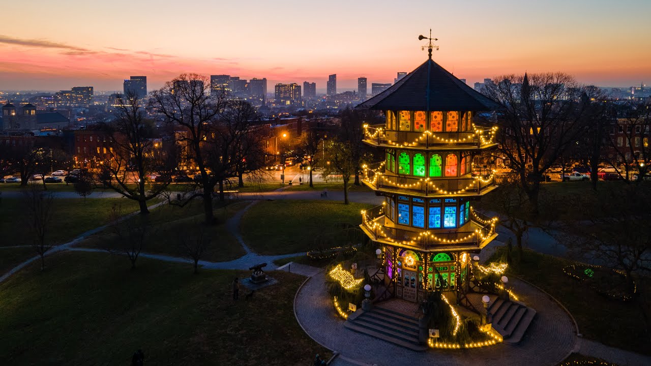 The Pagoda at Patterson Park - Baltimore, MD 4K