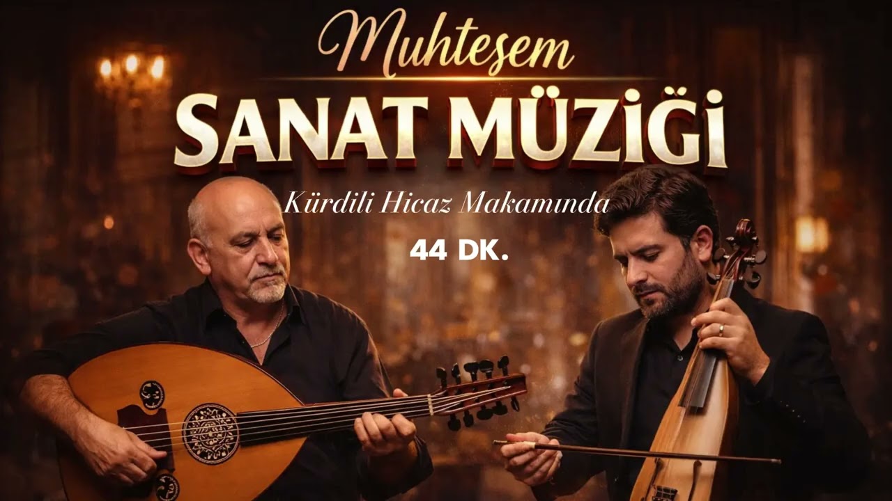 Muhteşem Sanat Müziği Dinletisi – Kürdili Hicazkar | Ruhu Dinlendiren Türk Müziği