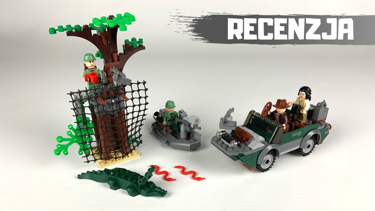LEGO INDIANA JONES 7625 - OBŁAWA W RZECE - RECENZJA